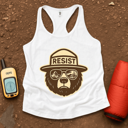 Resist Women's Racerback Tank Top