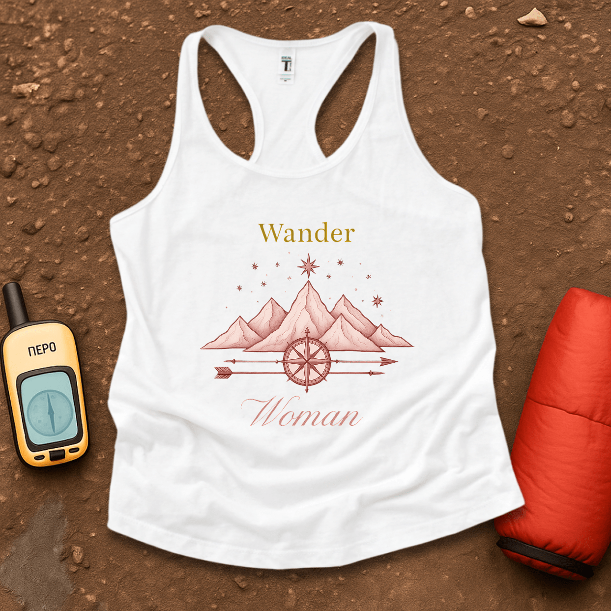 Wander Woman Women's Racerback Tank Top