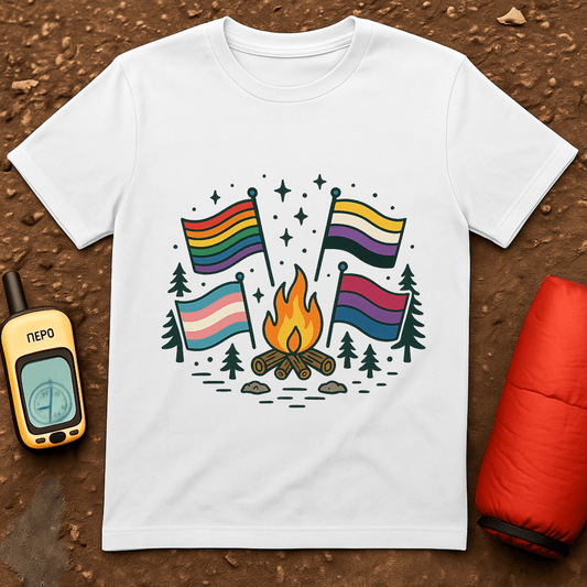 Campfire LBGTQ+ T-Shirt