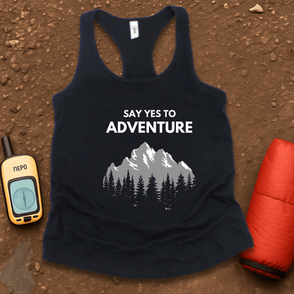 Yes Adventure Women's Racerback Tank Top