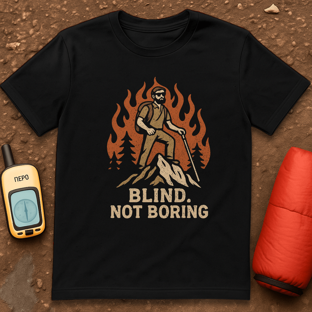 Blind Not Boring T-Shirt