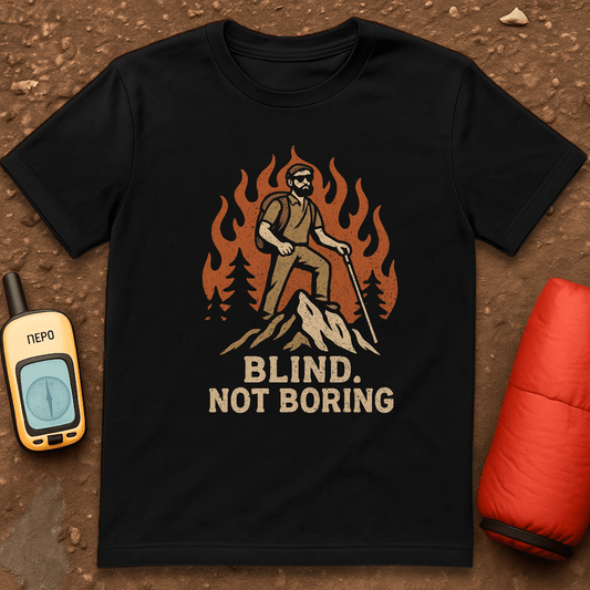 Blind Not Boring T-Shirt
