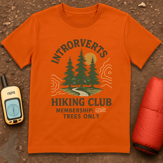Introverts Hiking Club T-Shirt