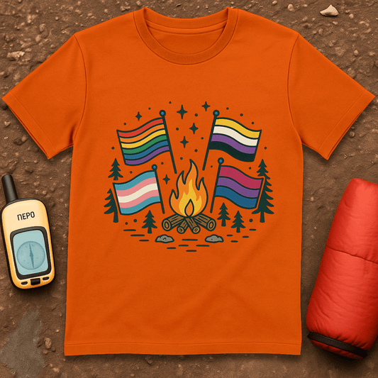 Campfire LBGTQ+ T-Shirt