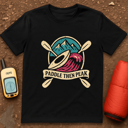 Paddle then Peak T-Shirt