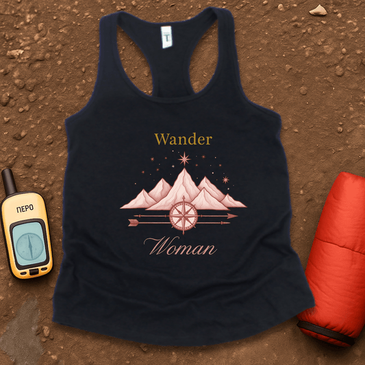 Wander Woman Women's Racerback Tank Top