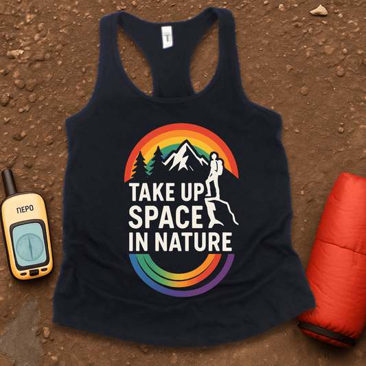 Take Up Space Women's Racerback Tank Top