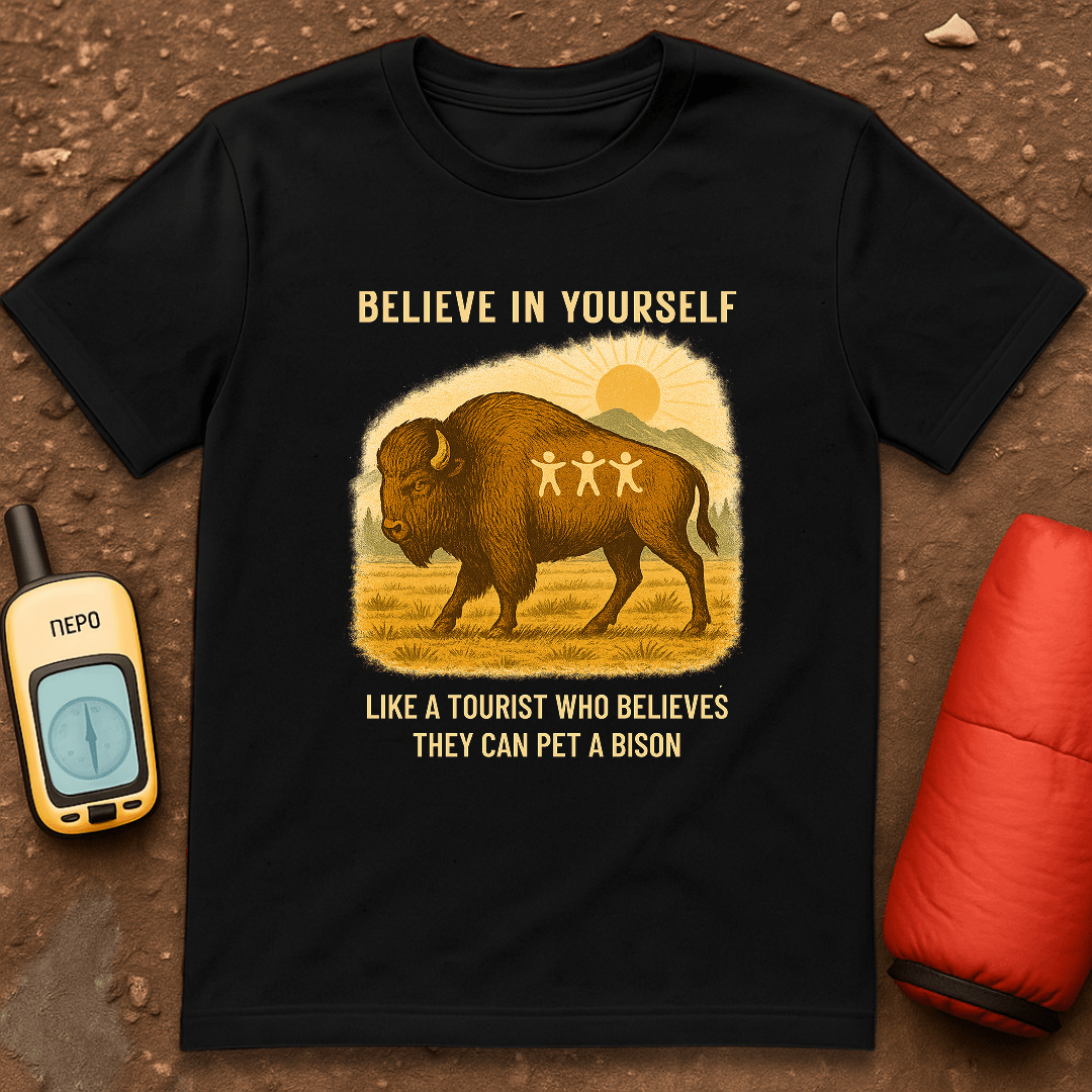 Bison Count T-Shirt