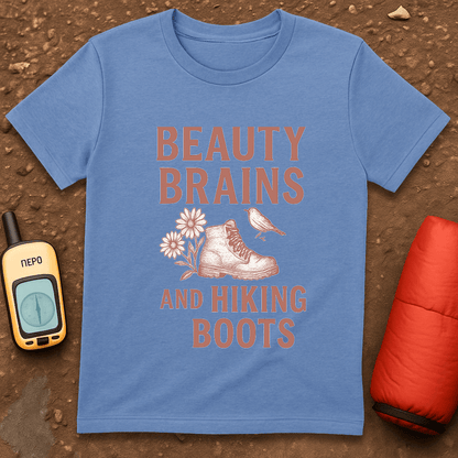 Beauty Brains and Boots T-Shirt