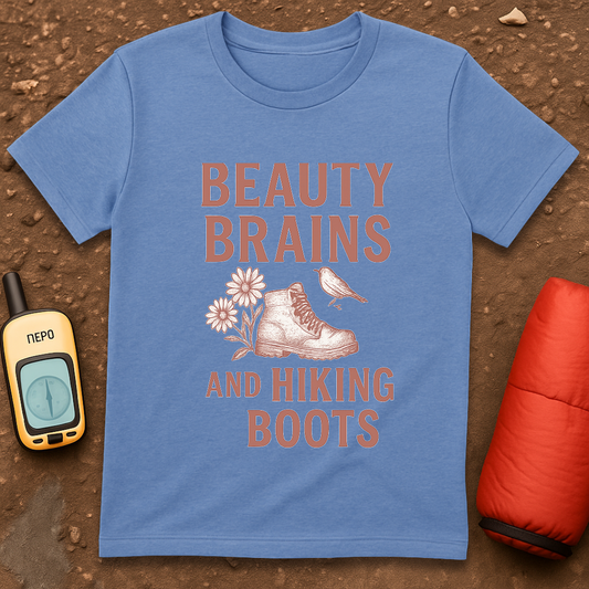 Beauty Brains and Boots T-Shirt