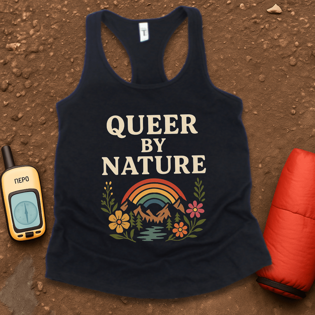 Queer by Nature Women's Racerback Tank Top