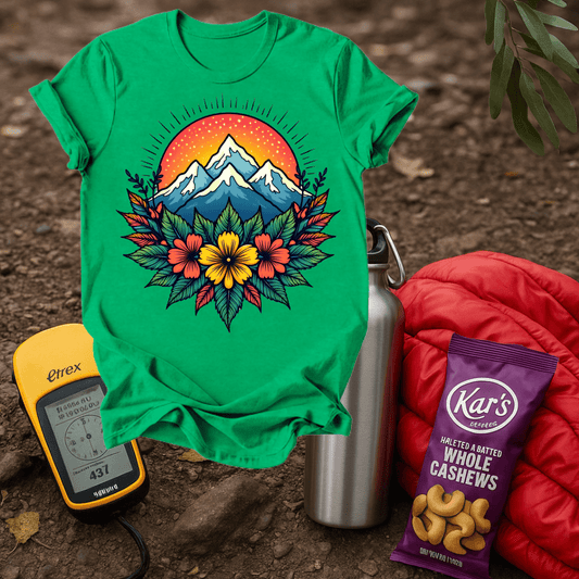 Bright Flower Mtn T shirt
