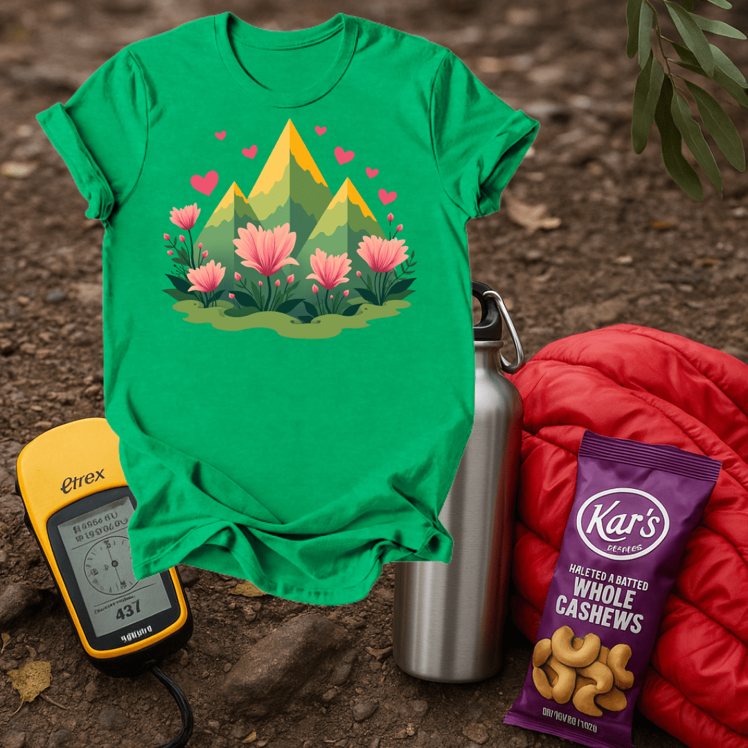 Color Mtn Hearts T shirt