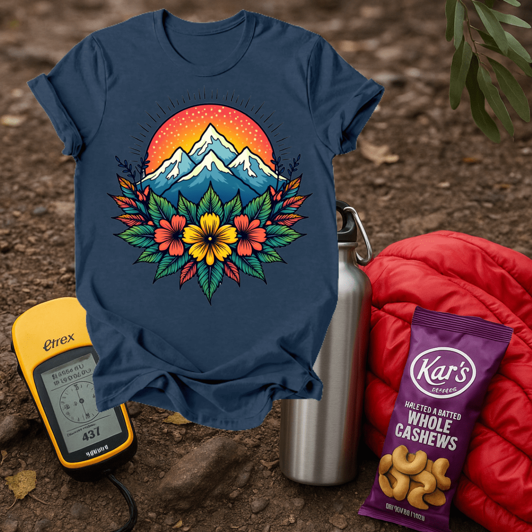 Bright Flower Mtn T shirt