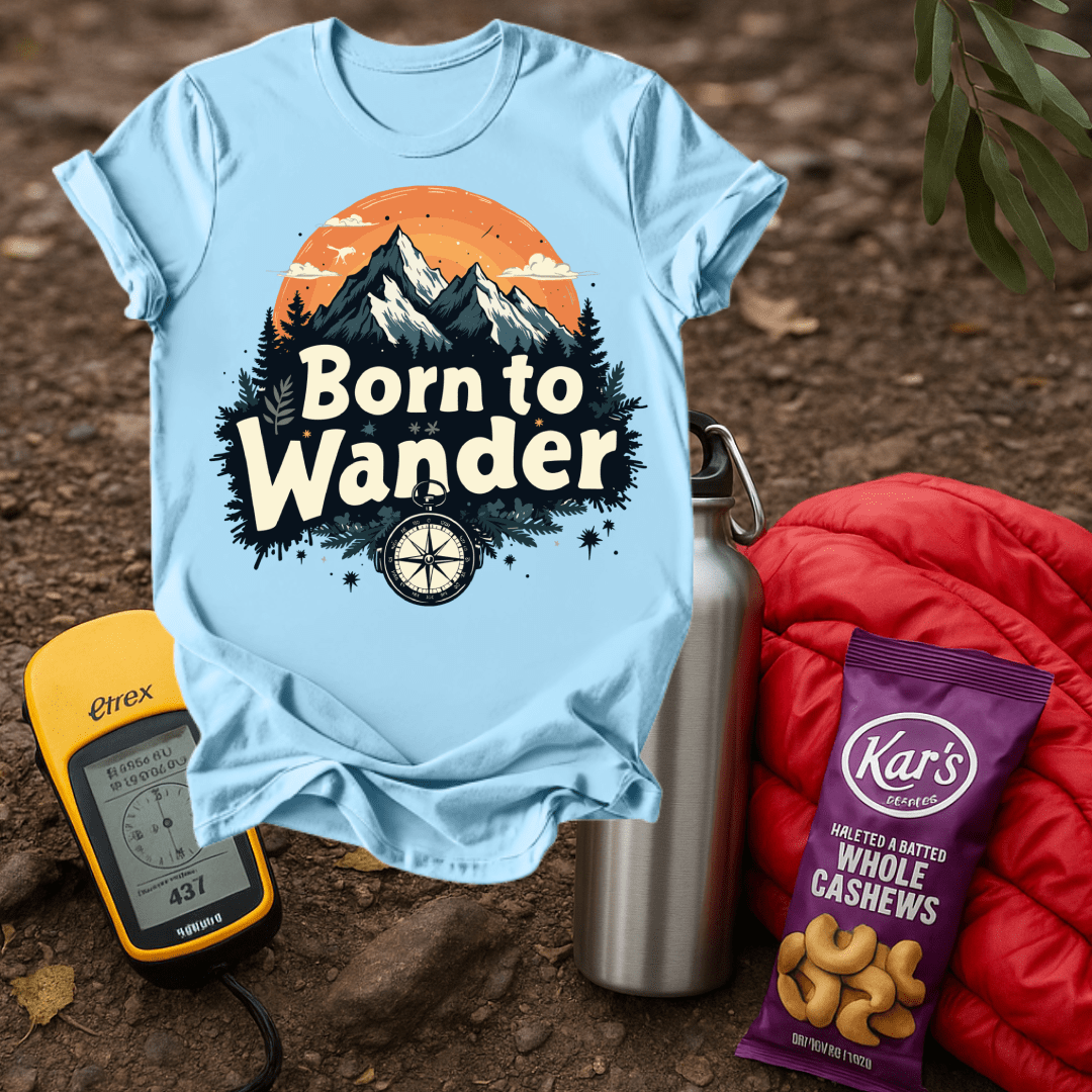 Born to Wander T shirt