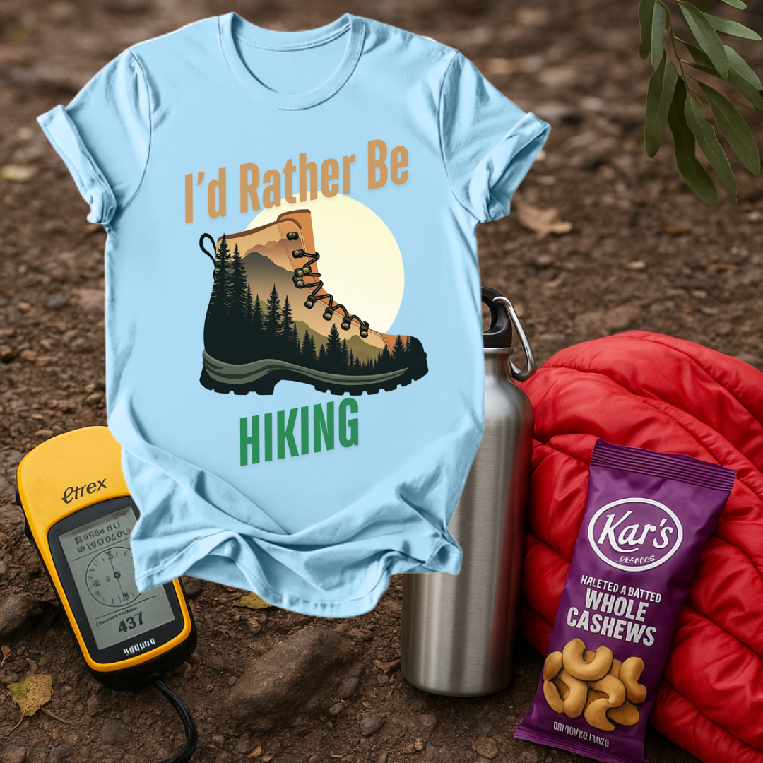 Rather Be Hiking T shirt
