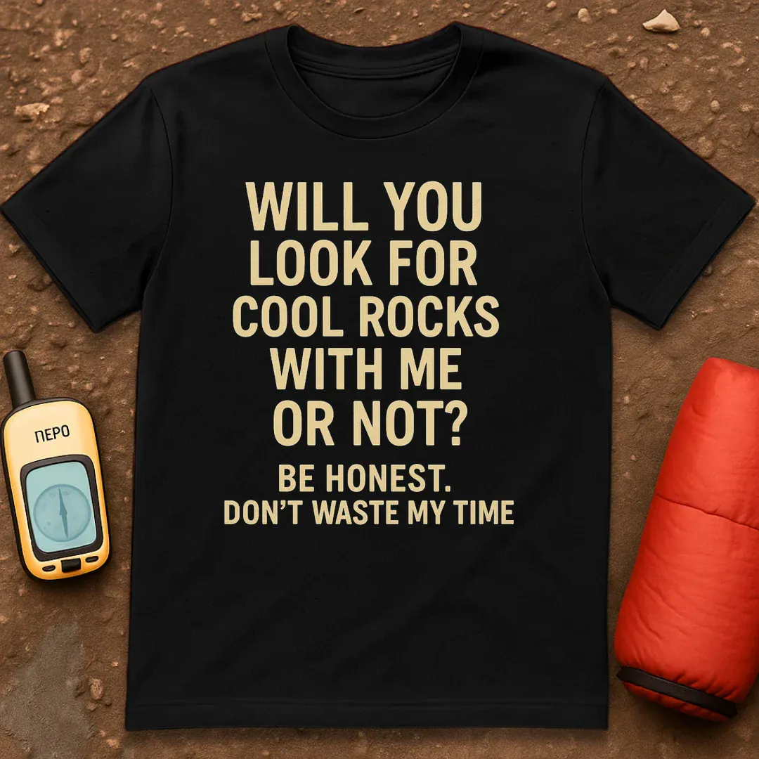 Look For Cool Rocks T-Shirt