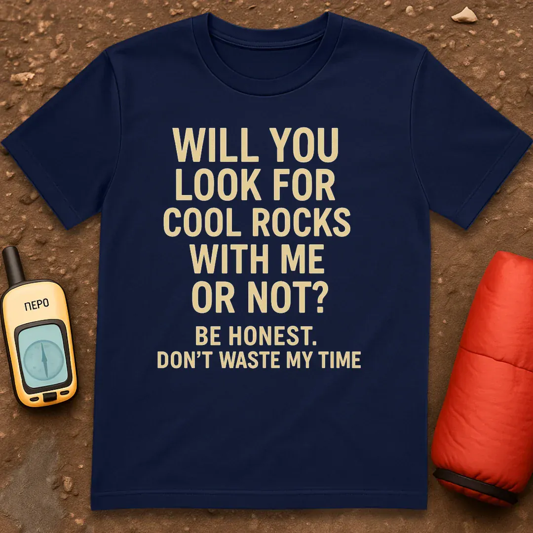 Look For Cool Rocks T-Shirt