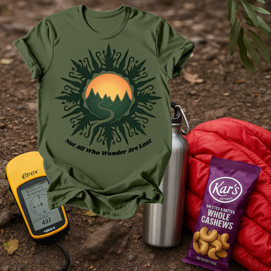 Not All Who Wander T shirt