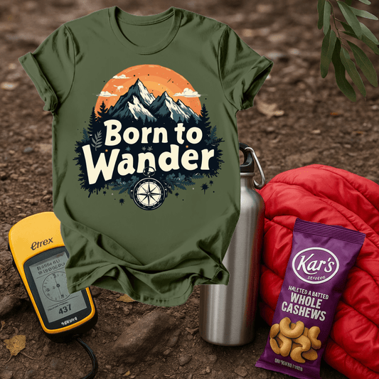 Born to Wander T shirt