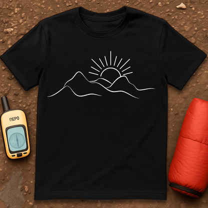 Mtn Line Drawing T-Shirt