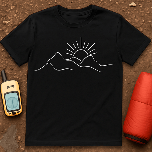 Mtn Line Drawing T-Shirt