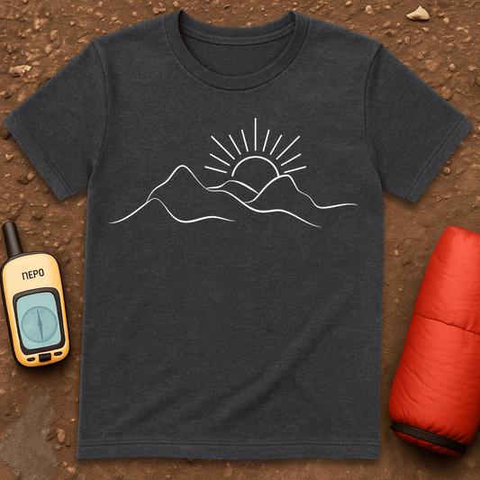 Mtn Line Drawing T-Shirt