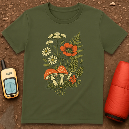 Mushroom Botanical T-Shirt