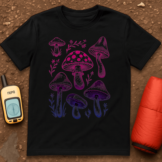Mushroom Bi Color T-Shirt