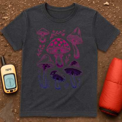 Mushroom Bi Color T-Shirt