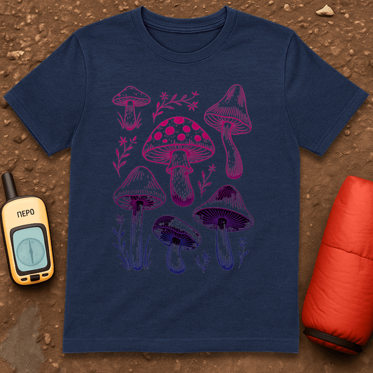 Mushroom Bi Color T-Shirt