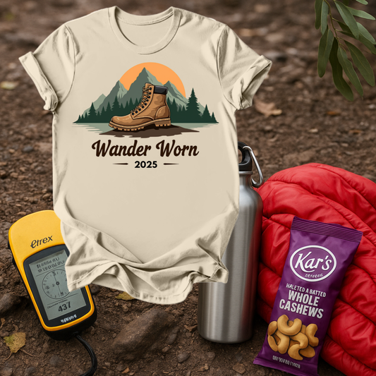 Wander Worn 2025 T shirt