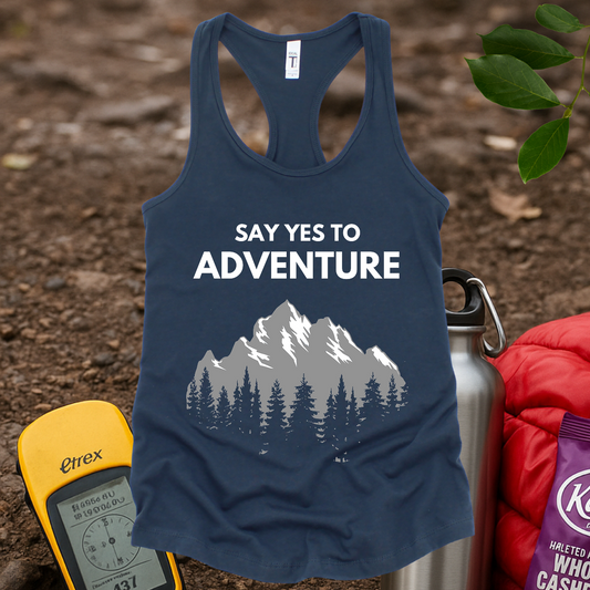 Yes Adventure Women's Racerback Tank Top