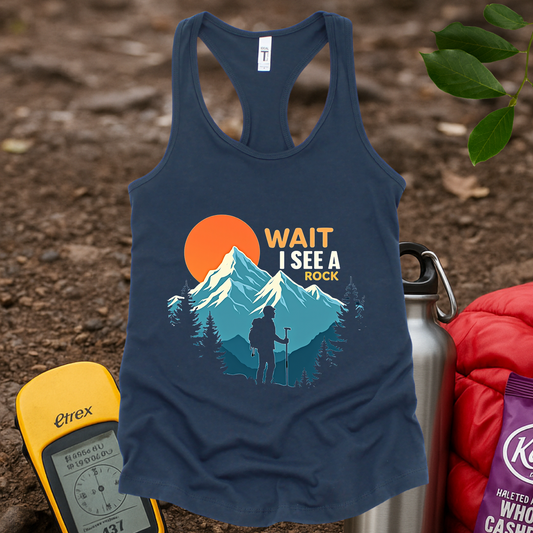 Rock Women's Racerback Tank Top