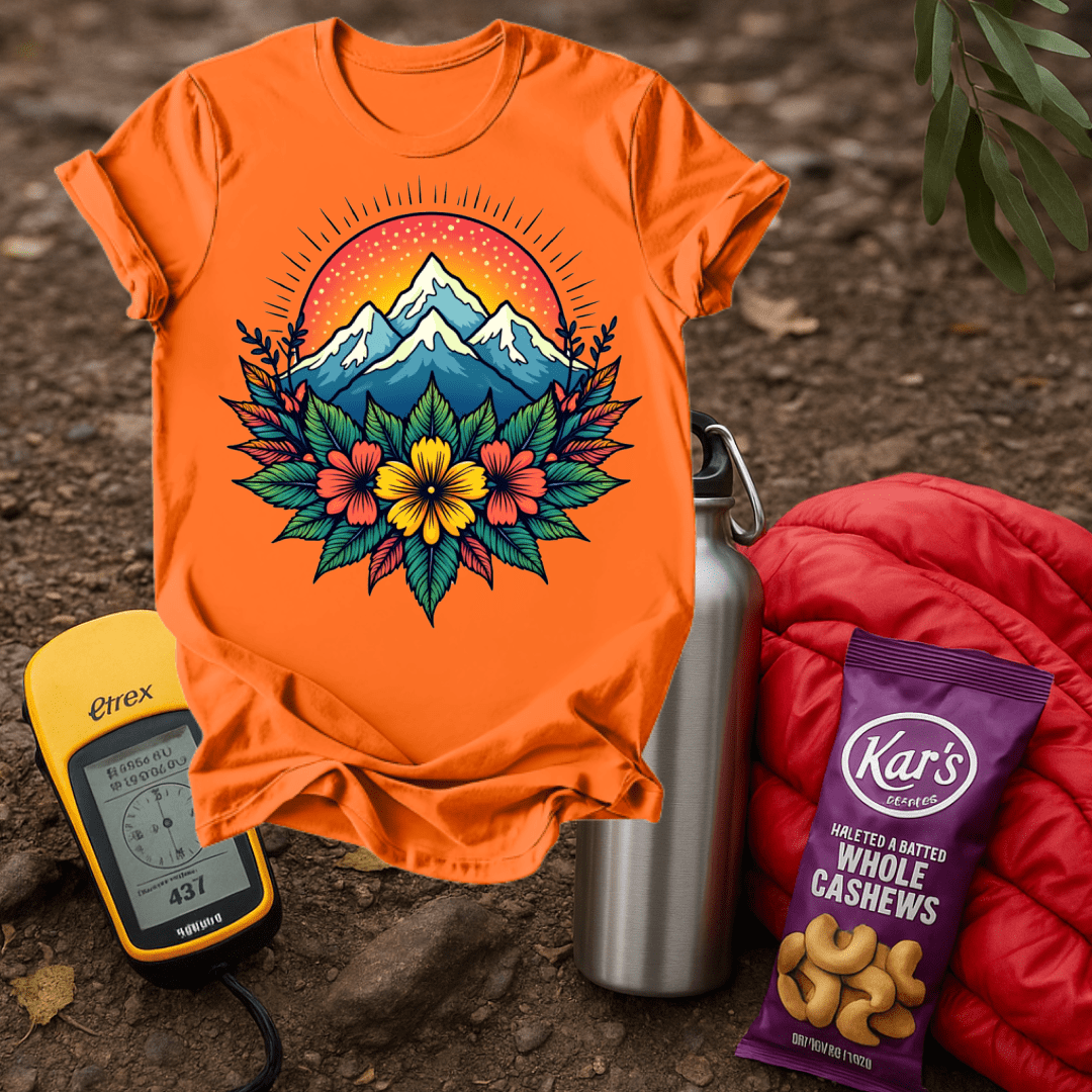 Bright Flower Mtn T shirt