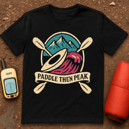 Paddle then Peak T-Shirt