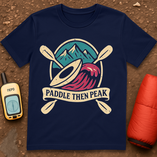 Paddle then Peak T-Shirt