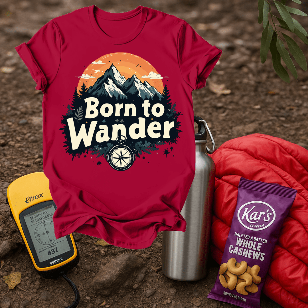 Born to Wander T shirt