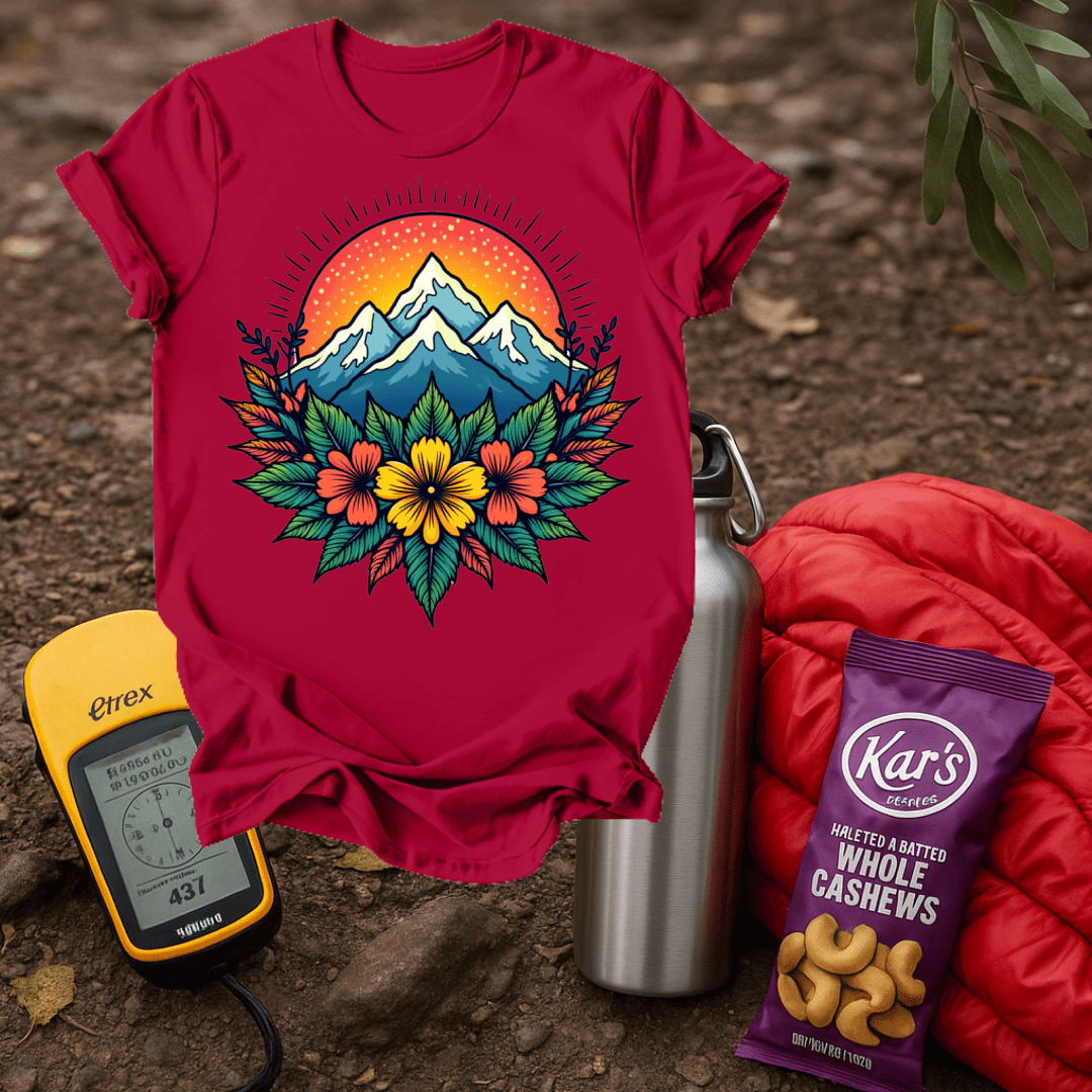 Bright Flower Mtn T shirt