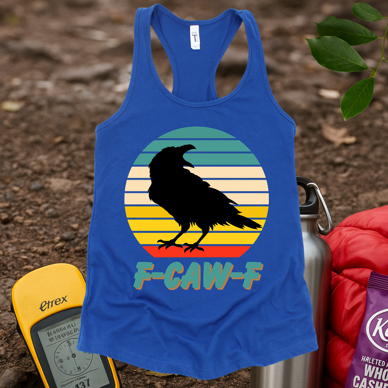 F-Caw-F Women's Racerback Tank Top