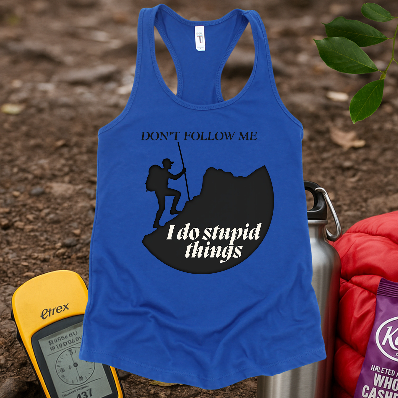 Stupid Things Women's Racerback Tank Top