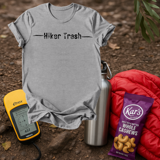 Hiker Trash Txt T shirt