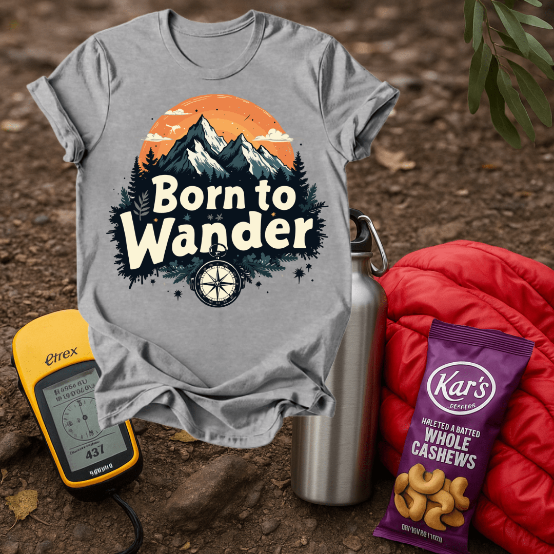 Born to Wander T shirt