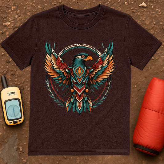 Tribal Hawk T-Shirt