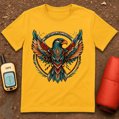 Tribal Hawk T-Shirt