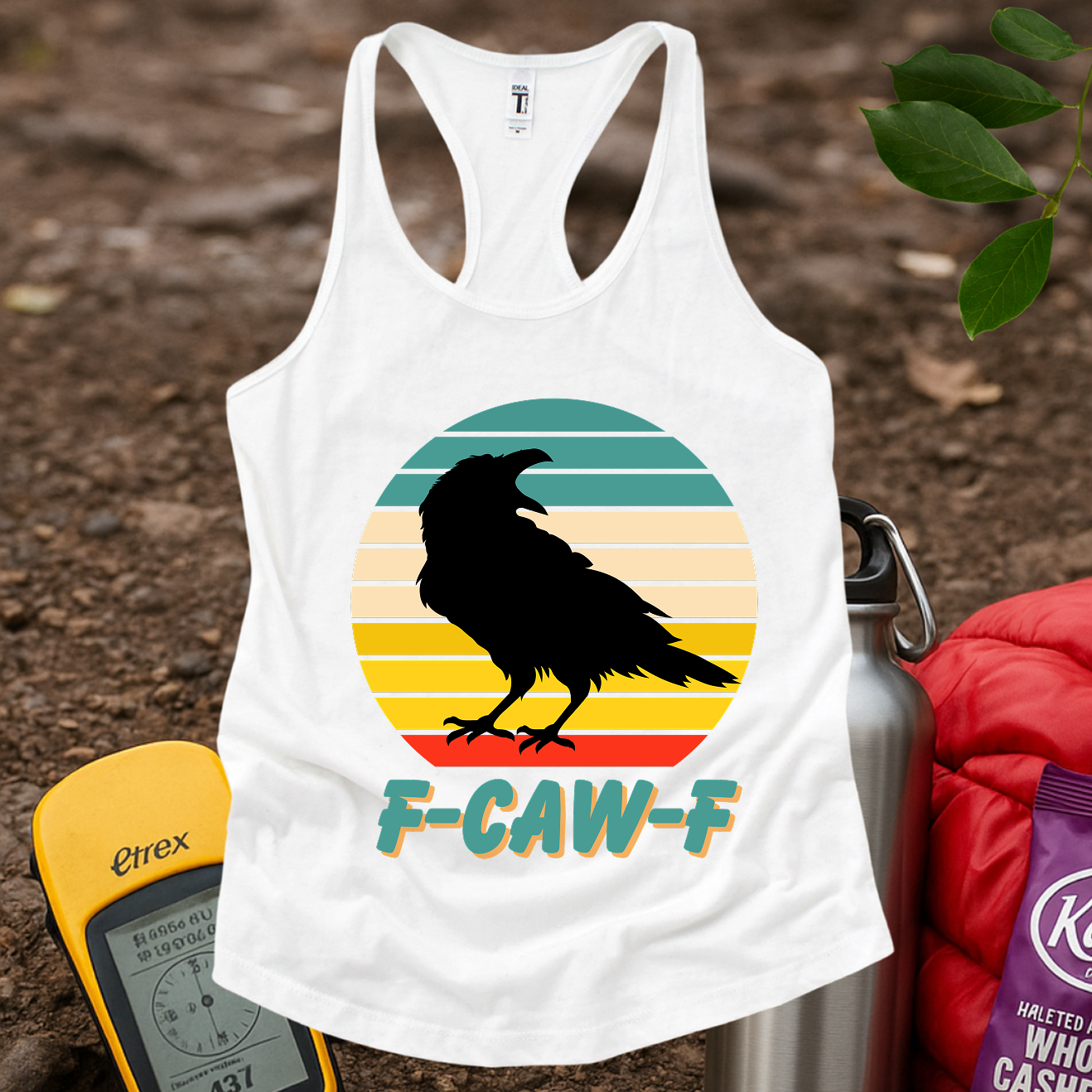 F-Caw-F Women's Racerback Tank Top