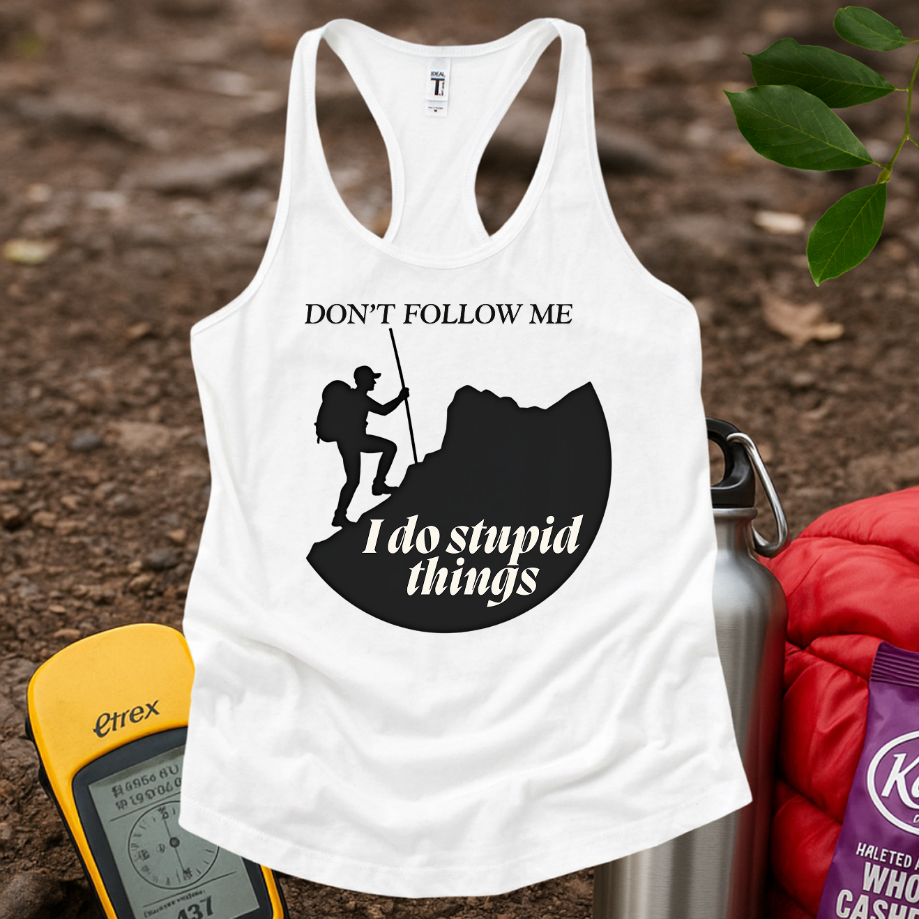 Stupid Things Women's Racerback Tank Top