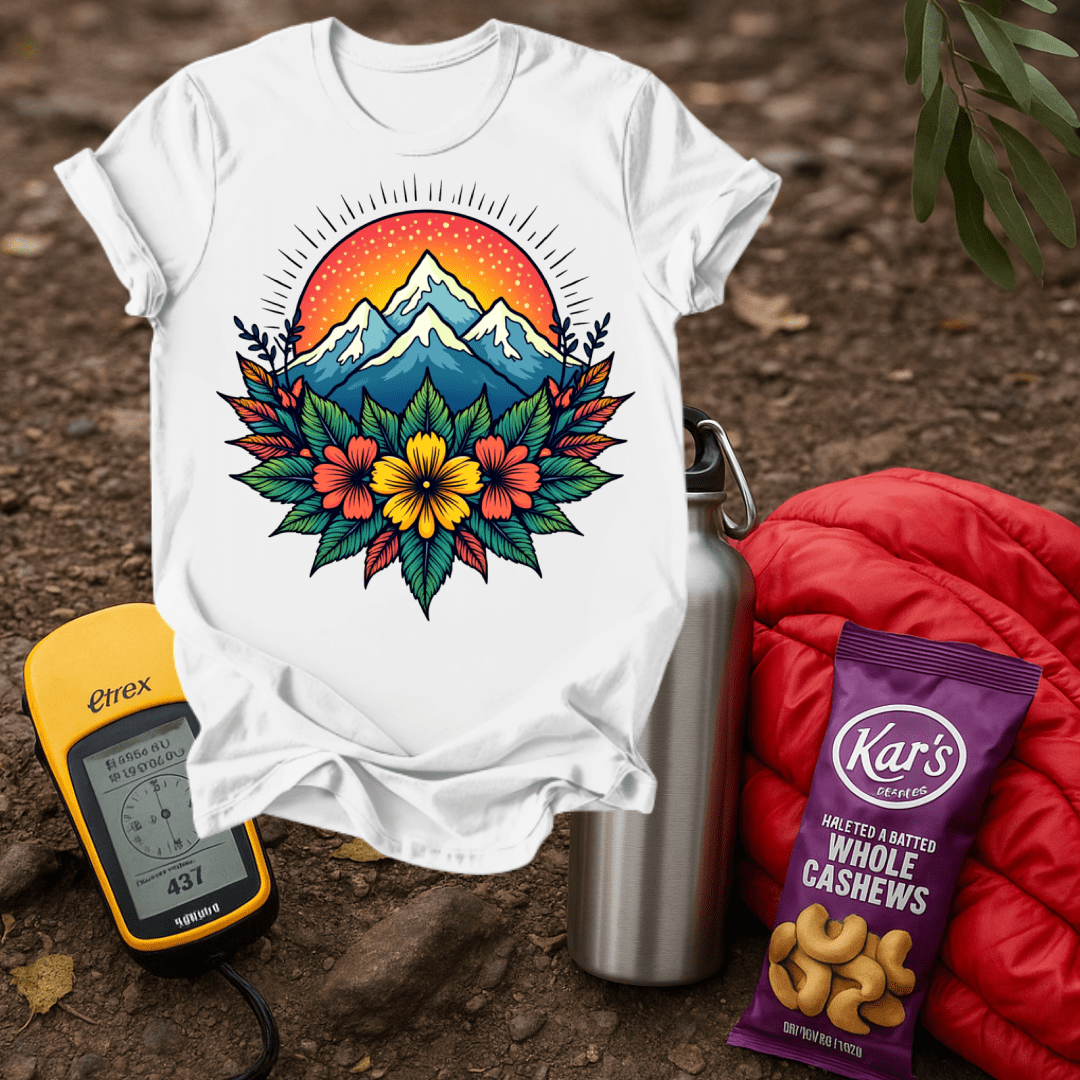 Bright Flower Mtn T shirt