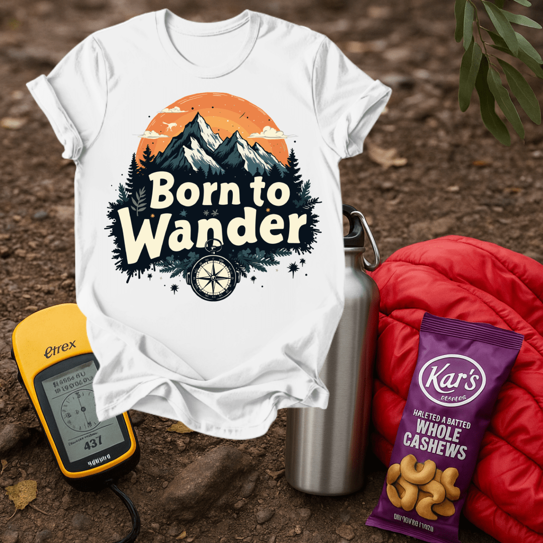 Born to Wander T shirt