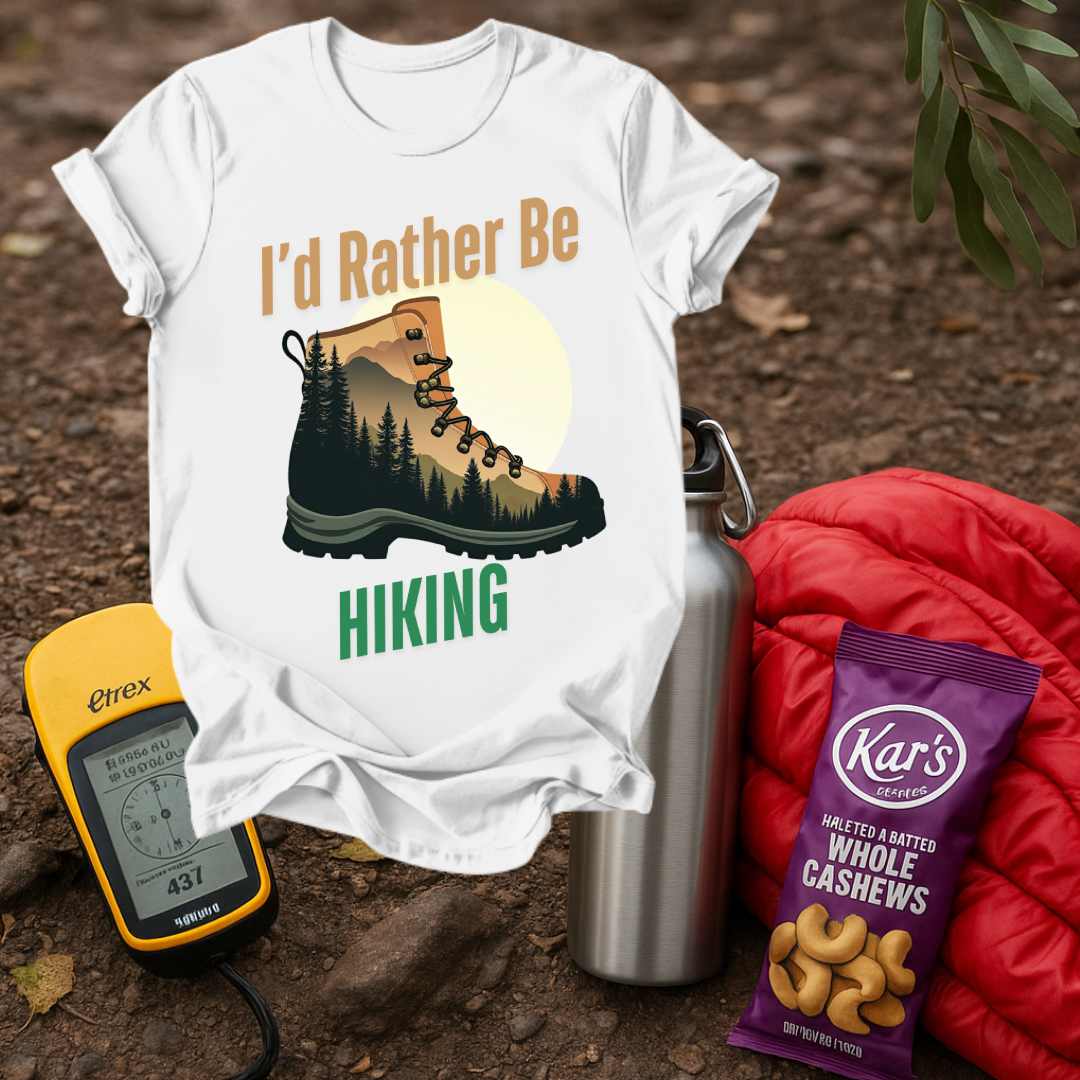 Rather Be Hiking T shirt